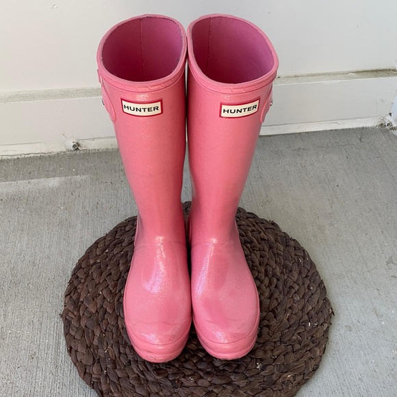 Hunter Original Glitter Rain Boot - Picture 2 of 7